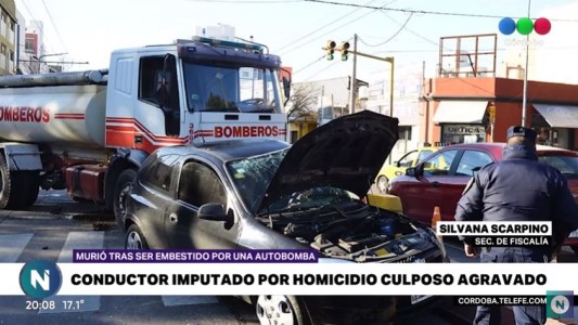 Accidente con la autobomba: murió el conductor y detuvieron al bombero