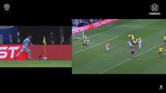 VIDEO: por qué el VAR determinó que no se cobre penal a Otamendi, al ser derribado en el área