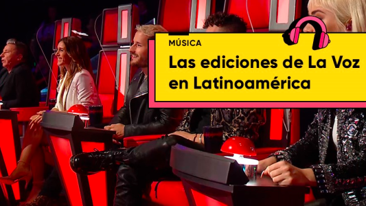 Las ediciones de La Voz en Latinoamérica
