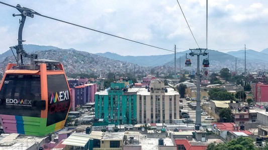 Comenzó a operar el primer teleférico para transporte público de Ciudad de México