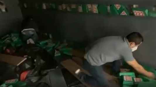 En Ecuador, encontraron 500 kilos de cocaína en un camión preparado para transportar droga