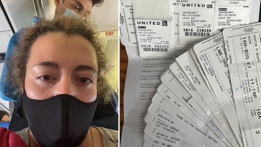 Tomó 10 vuelos, le perdieron la valija con su medicación y sigue varada: "Es desesperante"