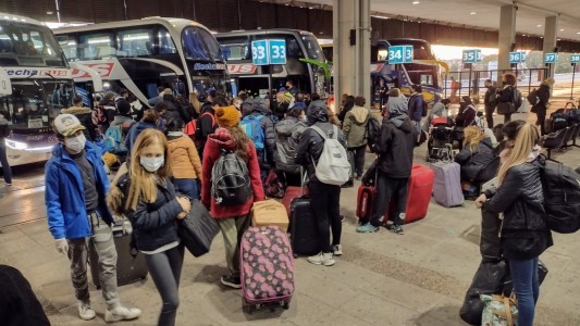 Video: entenso movimiento en Retiro por vacaciones de invierno
