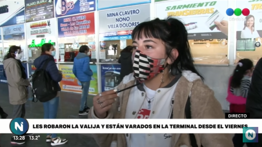Varados en la terminal de Ómnibus: les perdieron el equipaje