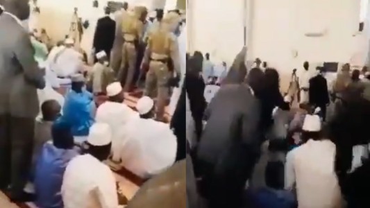 Video: el momento exacto en que quisieron asesinar al presidente de Malí con un cuchillo