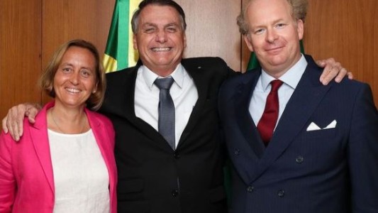 Bolsonaro recibió en su despacho a ultraderechista alemana nieta de un ministro de Hitler