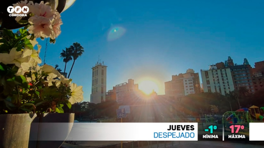 Ambiente polar, cielo despejado, máxima 17°