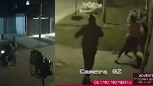 Video: tres motochorras atacaron a una joven