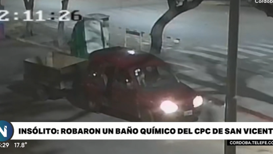 Insólito: se robaron un baño químico en el CPC de San Vicente