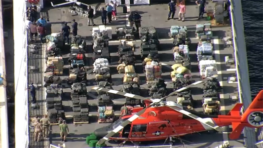 Incautación récord de droga valuada en USD 1.400 millones