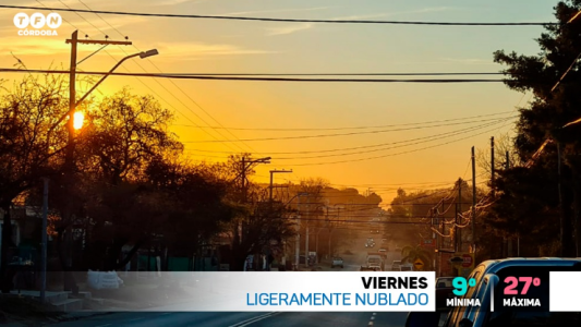 Buen tiempo, ascenso de temperatura, máxima de 27°