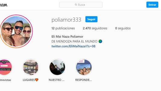 El trío mendocino del poliamor, unido también en un perfil de Facebook y de Instagram