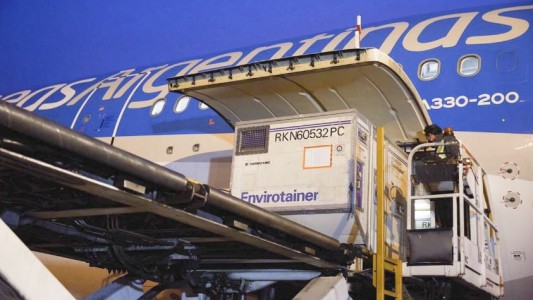 Llegan 400 mil dosis del componente 2 de Sputnik V y 200 mil de AstraZeneca