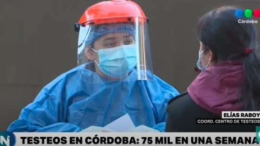 Récord de testeos en la ciudad: 75.000 en una semana