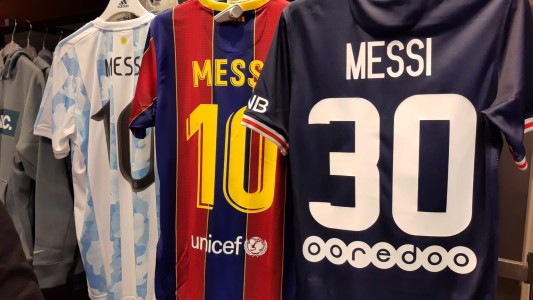 Furor por la nueva camiseta de Messi