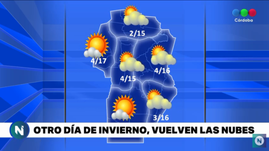 Sigue el frío en Córdoba, pero solo por unos días: Gerardo Barrera te lo cuenta