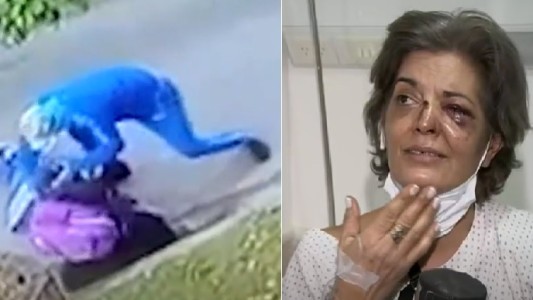 Brutal asalto a una maestra que iba a dar clases: "Me dio una piña y no me acuerdo nada más"