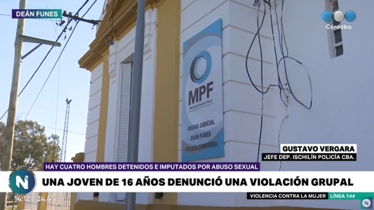 Menor violada en Deán Funes: detienen a cuatro sospechosos