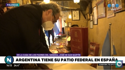 La primera Plaza Federal Argentina en el mundo está en Cervatos de la Cueza