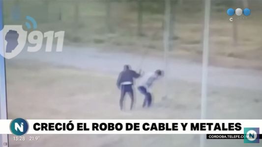 La moda del robo de cables y metales