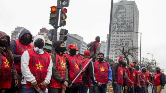 Video: así tomaron asistencia a la marcha de organizaciones sociales