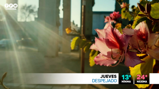 Buen tiempo, seco, descenso de temperatura, máxima de 24°