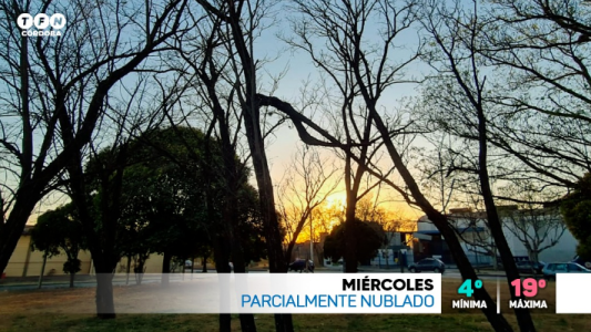 Tiempo frío por la mañana, seco, máxima de 19°