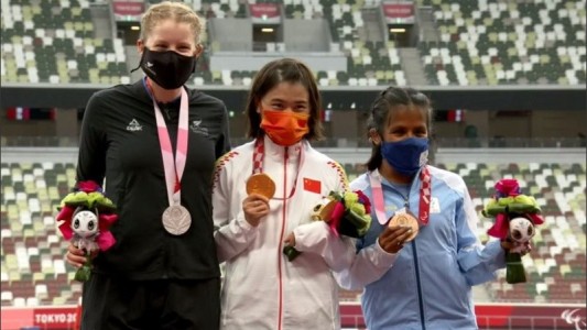 Juegos Paralímpicos: la rosarina Martínez ganó una medalla de bronce