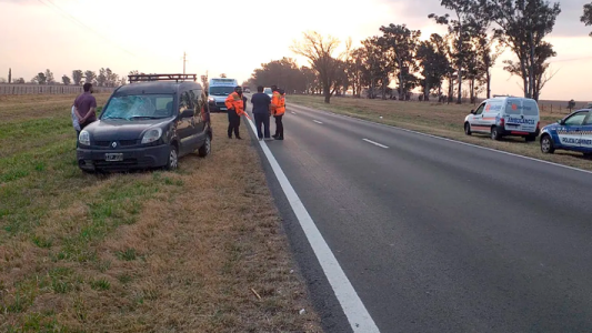 La Carlota: un hombre de 46 años murió atropellado en la ruta 8