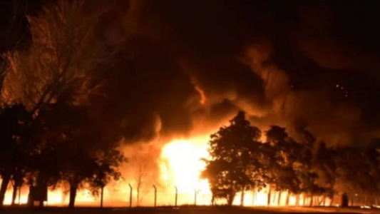 San Luis: explosión en fábrica de pinturas Sinteplast