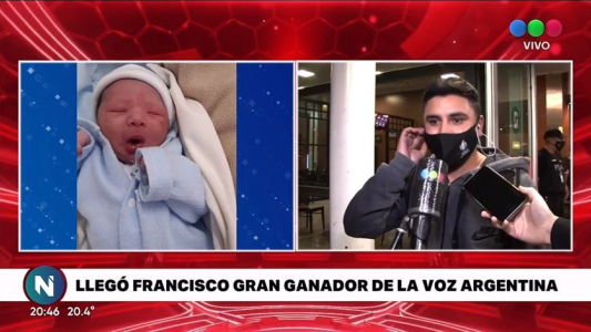 Francisco Benítez llegó a Córdoba para conocer a su hijo Ciro