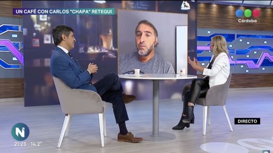 Un café con "Chapa" Retegui