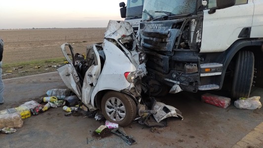 Imágenes impactantes del accidente múltiple en la ruta 19 por las condiciones climáticas