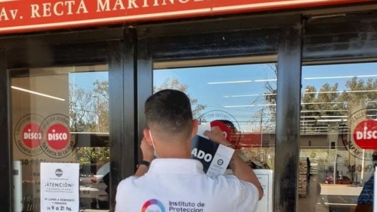 Clausuraron un supermercado de zona norte por irregularidades