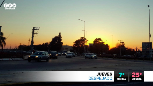 Frío por la mañana, seco, máxima de 25°