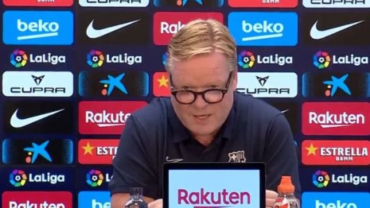 Tensión en el Barcelona: Koeman no aceptó preguntas y pidió tiempo para reconstruir el equipo