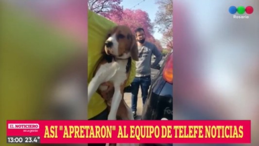 "A lo mejor te pegan a vos”: amenazan en vivo a periodista de Telefe Rosario mientras cubría una balacera
