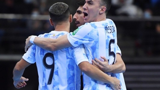 Argentina en la final mundial de futsal