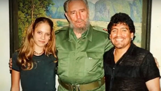 Los secretos de la novia cubana de Maradona: los dos favores que Diego le pidió a Fidel