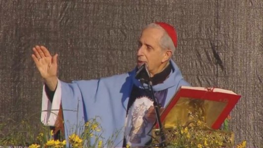 Poli encabezó la misa tras la peregrinación a Luján: "Apuesten a la familia, que es lo mejor que tiene la Patria"