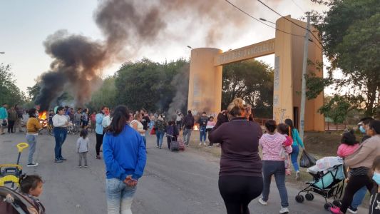 Villa Angelelli y zona sin energía eléctrica