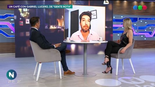 Un café con Gabriel Lucero