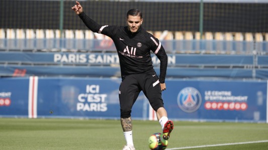 Icardi se bajó de la convocatoria de PSG por "problemas personales"