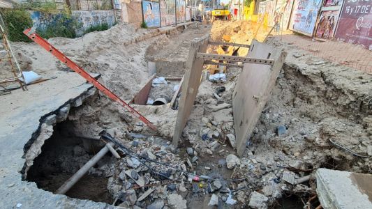 Para la justicia la empresa Aclade rompió el caño de cloacas