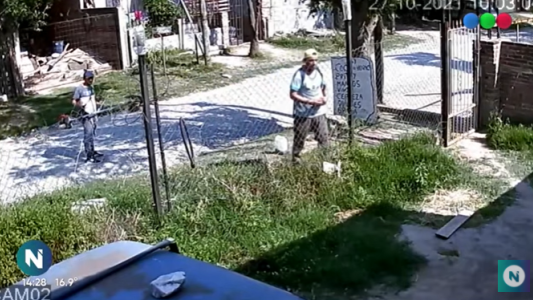 Video: Se hacen pasar por jardineros para robar