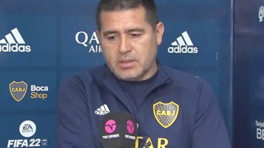 Riquelme aclaró por qué se reunió con los jugadores: "No es ningún lío lo que pasó, los fui a felicitar"
