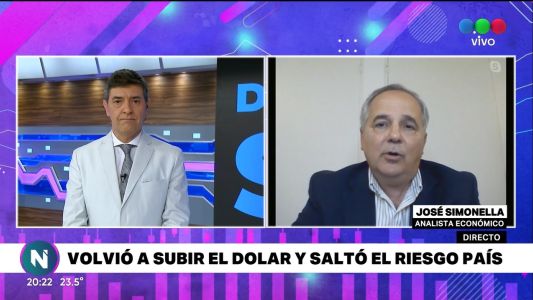 Volvió a subir el dólar y saltó el riesgo país