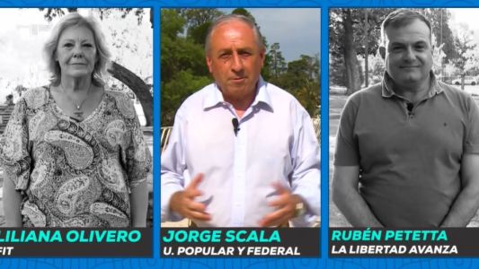 Entre candidatos: propuestas y curiosidades de Liliana Olivero, Jorge Scala y Rubén Petetta