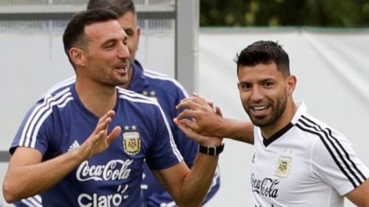 "Esperamos que pueda estar con nosotros cuanto antes": Scaloni, tras la versión de retiro de Sergio Agüero
