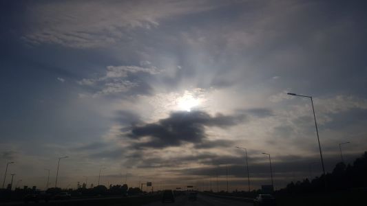 Mañana habrá otra tormenta fuerte en toda la provincia